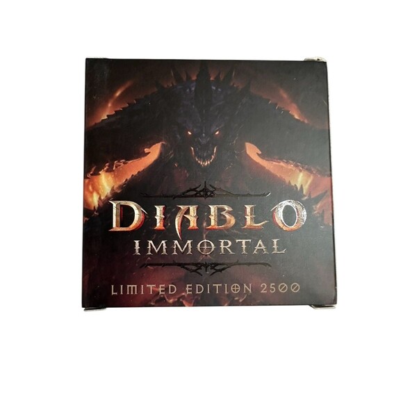 New in Box SDCC 2022 EXCLUSIVE Diablo Immortal Blizzard Pin Only 2500 Made - Picture 2 of 5